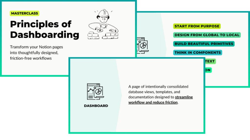 Principles of Dashboarding